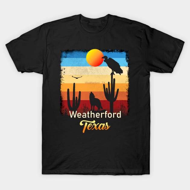 Weatherford Texas T-Shirt by SunsetParadise